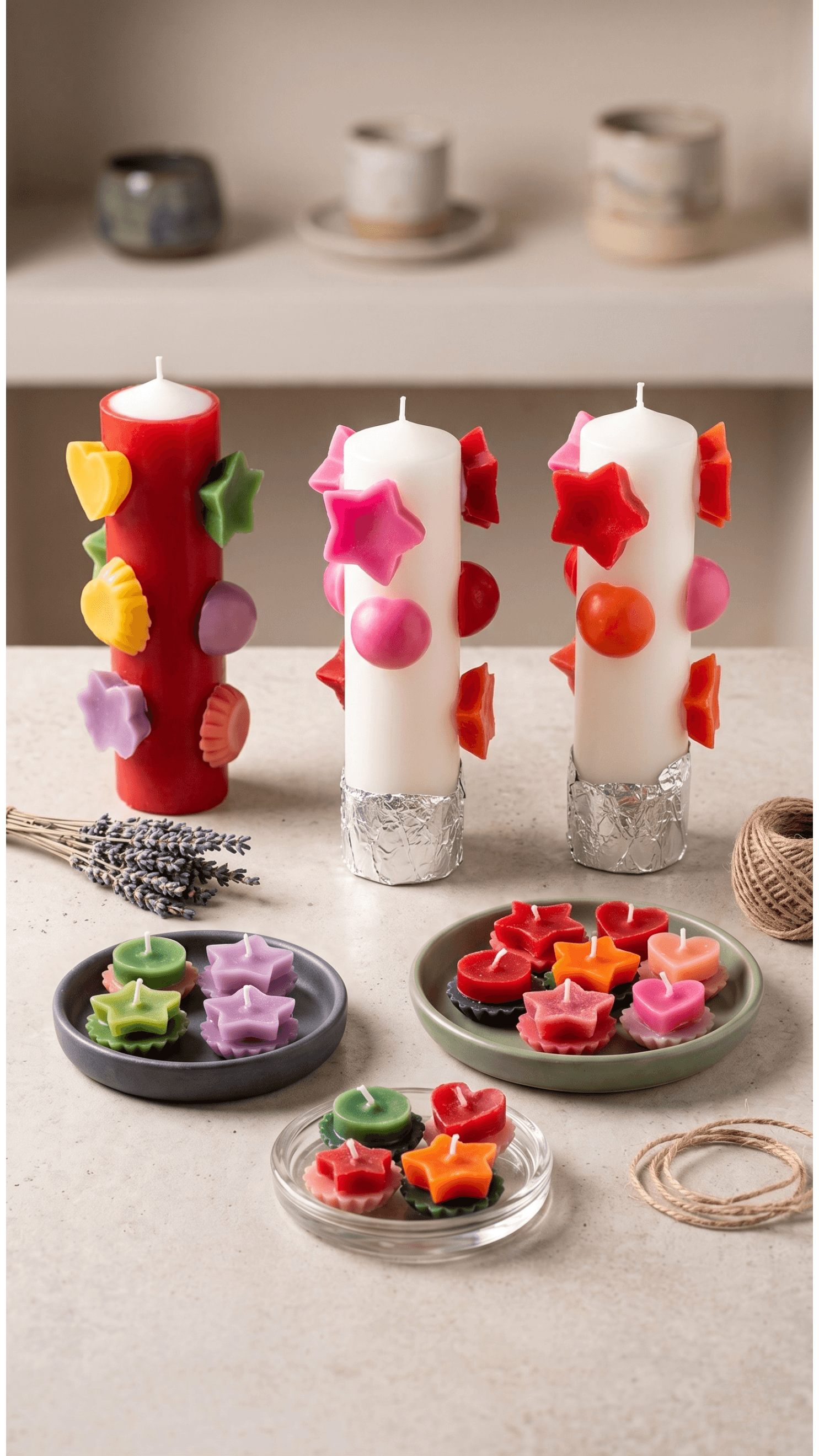 Vela Aromática Flor de Lótus e Calêndula