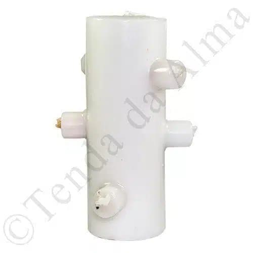 Velão 7 Mechas Branco